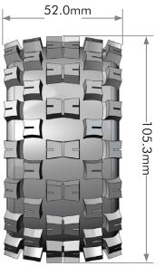 Louise RC ST-MCROSS 1/10 Stadium Truck Reifen