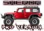 Preview: AB-12016 1:10 Green Power Elektro Modellauto RC Crawler "SHERPA PRO CR3.4" METALLIC-RED 4WD RTR