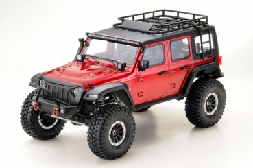 AB-12016 1:10 Green Power Elektro Modellauto RC Crawler "SHERPA PRO CR3.4" METALLIC-RED 4WD RTR