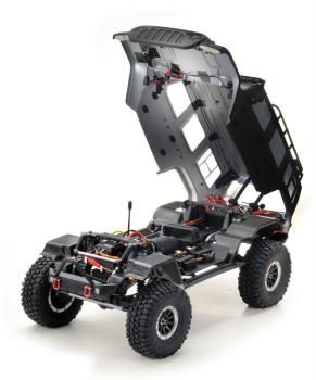 AB-12016 1:10 Green Power Elektro Modellauto RC Crawler "SHERPA PRO CR3.4" METALLIC-RED 4WD RTR