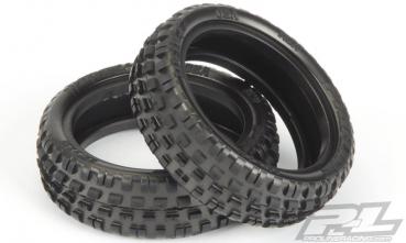 PL8230-104 Wedge Squared 2.2" 2WD Off-Road Carpet Buggy Front Tires Z4 (Soft Carpet)