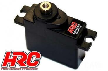 HRC68024MG Servo - Analog - 30.0x11.6x31.7mm / 17.5g - 3.9kg/cm - Metallzahnräder - Wasserdicht - Kugelgelagert