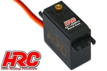 HRC68116DMG2 Servo - Digital - 40x38.3x20mm / 52g - 16kg/cm - Metallzahnräder - Wasserdicht - Doppelt Kugelgelagert