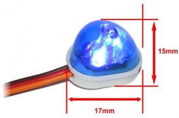 HRC8736B Lichtset - 1/10 TC/Drift - LED - JR Stecker - Einzeln Dach Blinklicht V1 - Blau