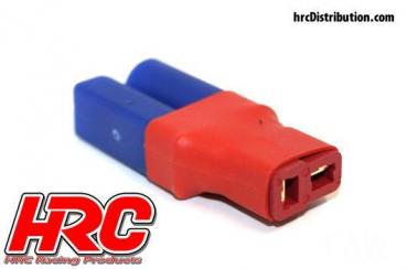 HRC9133D Adapter - Kompakte Version - Ultra T (Dean's Kompatible) Stecker zu EC5 Battery Stecker