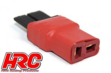 HRC9137D Adapter - Kompakte Version - Ultra T (Dean's Kompatible) Stecker zu TRX Akku Stecker