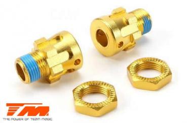 TM505312GD-10 Team Magic E6 3 BES Aluminium Gold eloxiert Radmitnehmer