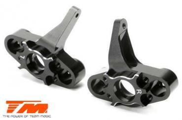 Ersatzteil - Team Magic E5 - CNC Machined Steering Block - Black (2 pcs)