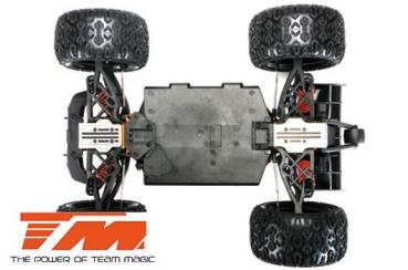 TM510006G Auto - 1/10 Racing Monster Elektrisch - 4WD - RTR - Brushless 4S - Wasserdicht - Team Magic E5 HX 4S - Schwarz/Grün