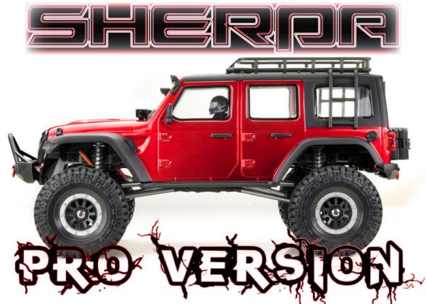 AB-12016 1:10 Green Power Elektro Modellauto RC Crawler "SHERPA PRO CR3.4" METALLIC-RED 4WD RTR