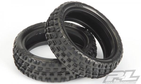 PL8230-104 Wedge Squared 2.2" 2WD Off-Road Carpet Buggy Front Tires Z4 (Soft Carpet)