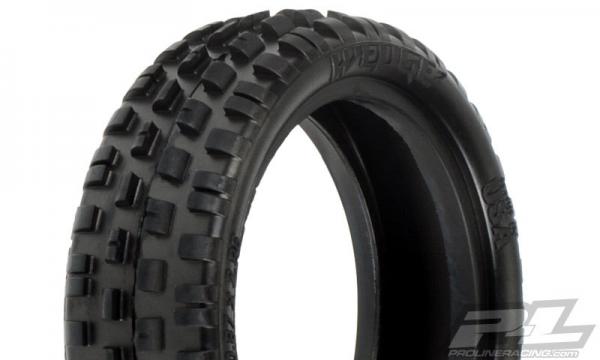 PL8230-104 Wedge Squared 2.2" 2WD Off-Road Carpet Buggy Front Tires Z4 (Soft Carpet)