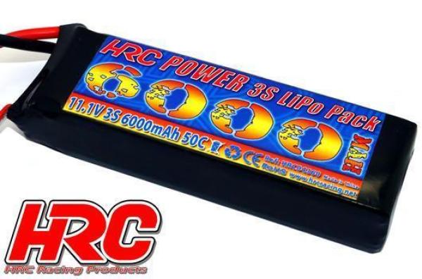 HRC04360X Akku - LiPo 3S - 11.1V 6000mAh 50C/100C - HRC 6000 - XT90 Stecker