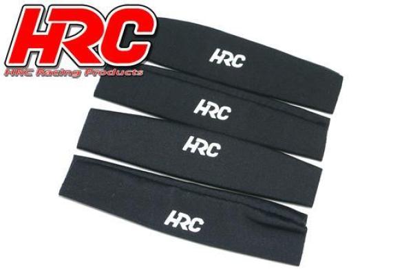 HRC28051BK Tuningteile - 1/10 Off Road - Dämpfersocken 80x20-25mm - Schwarz (4pcs)