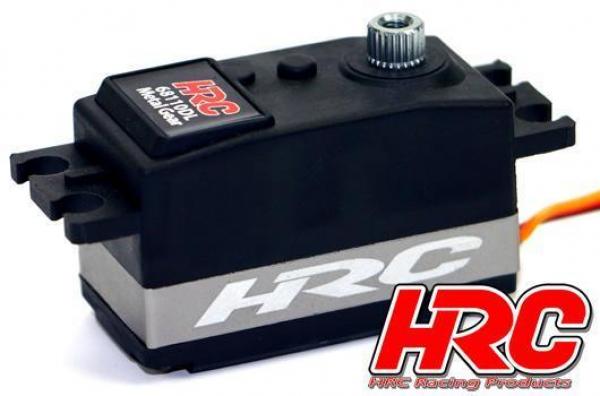 HRC68110DL Servo - Digital - Low Profile - 40.9x26.5x20.3 / 44.3g - 10.5kg/cm - Coreless - Metallzahnräder - Wasserdicht - Doppelt Kugelgelagert