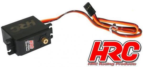 HRC68128HVBL Servo - Digital - High Voltage - 40x38x20mm / 53g - 28kg/cm - Brushless - Metallzahnräder - Wasserdicht - Doppelt Kugelgelagert