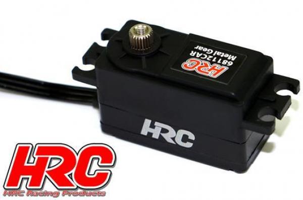 HRC68112CAR Servo - Digital - High Voltage - Low Profile CAR SPECIAL - 40.5x26x20 - 12kg/cm - Brushless - Metallzahnräder - Wasserdicht - Doppelt Kugelgelagert