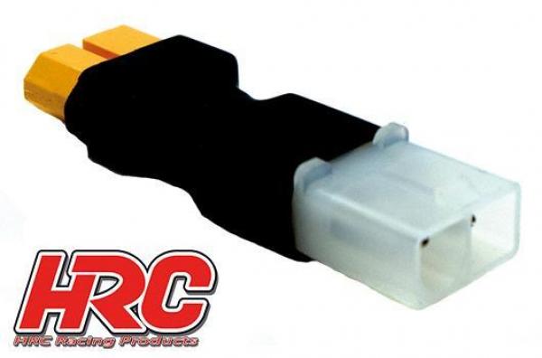 HRC9138F Adapter - Kompakte Version - XT60 Stecker zu Tamiya Akku Stecker