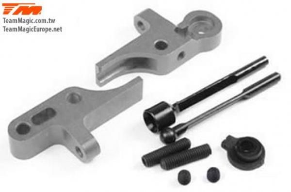 KF1406T Option Part - G4 - Alum. Front Anti-Roll Bar With Mounts Titanium