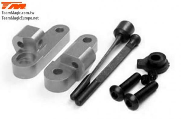 KF1407T Option Part - G4 - Alum. Rear Anti-Roll Bar With Mounts Titanium