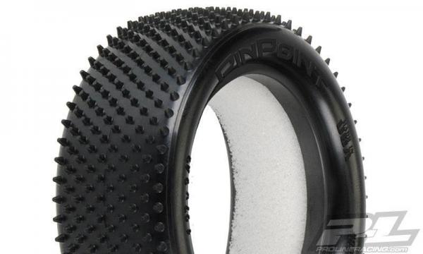 PL8229-104 Pin Point 2.2" 4WD Off-Road Carpet Buggy Front Tires Z4 (Soft Carpet)