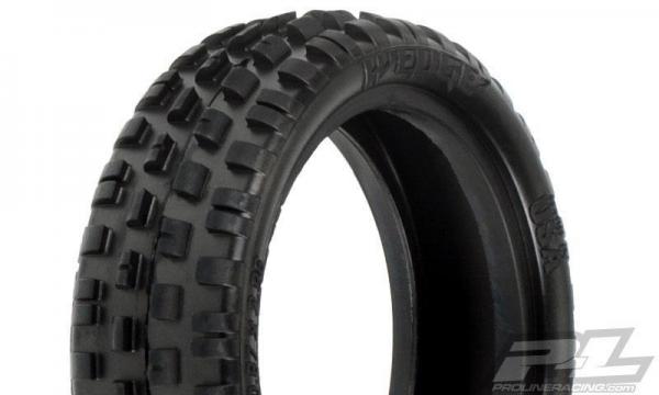 PL8230-103 Wedge Squared 2.2" 2WD Off-Road Carpet Buggy Front Tires Z3 (Medium Carpet) / PL8230-103