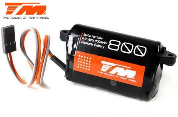 TM114043 Akku - 5 Zellen - AAA - Empfänger Akku - 6V 800mAh - G4 Size